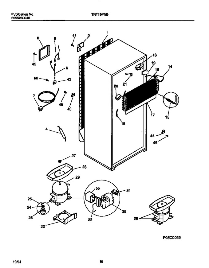 Diagram for TRT19PNBW0