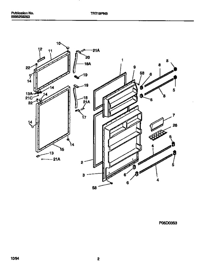 Diagram for TRT19PNBW1