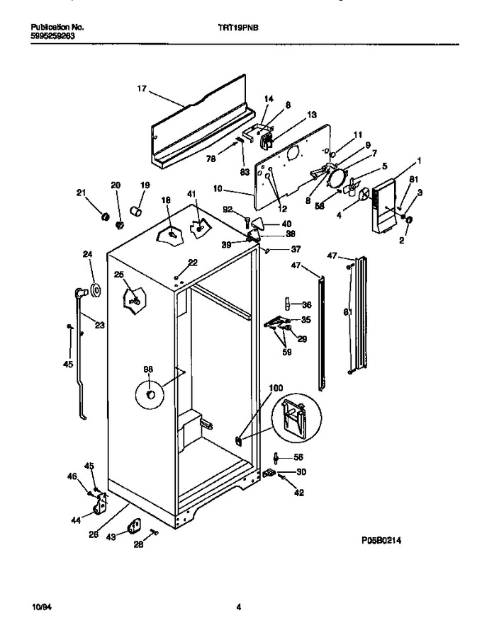 Diagram for TRT19PNBW1