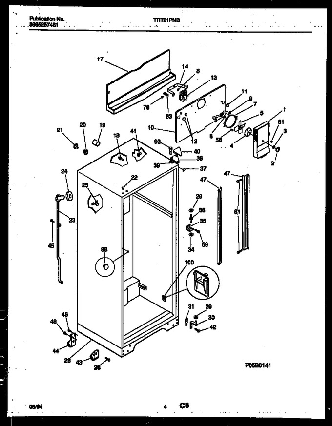 Diagram for TRT21PNBW0