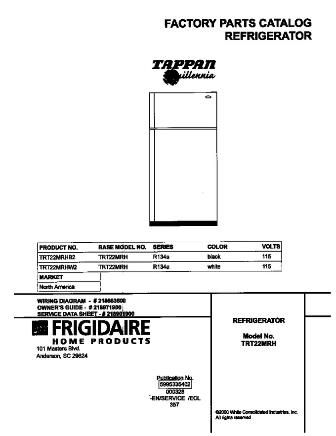 Diagram for TRT22MRHB2