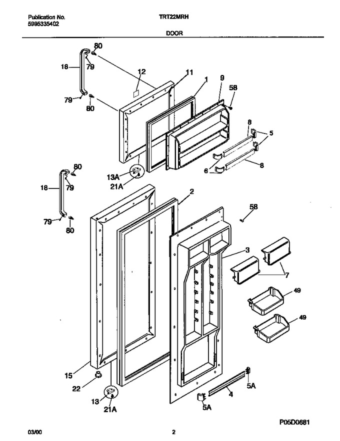 Diagram for TRT22MRHW2