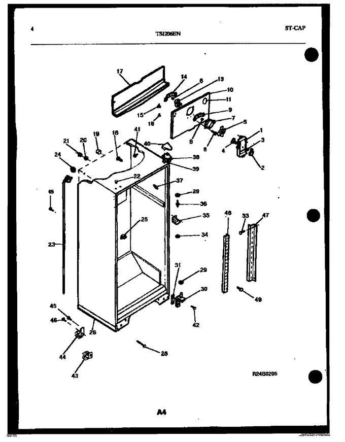 Diagram for TSI206EN3W