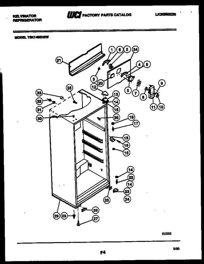 Diagram for TSK140EN5V