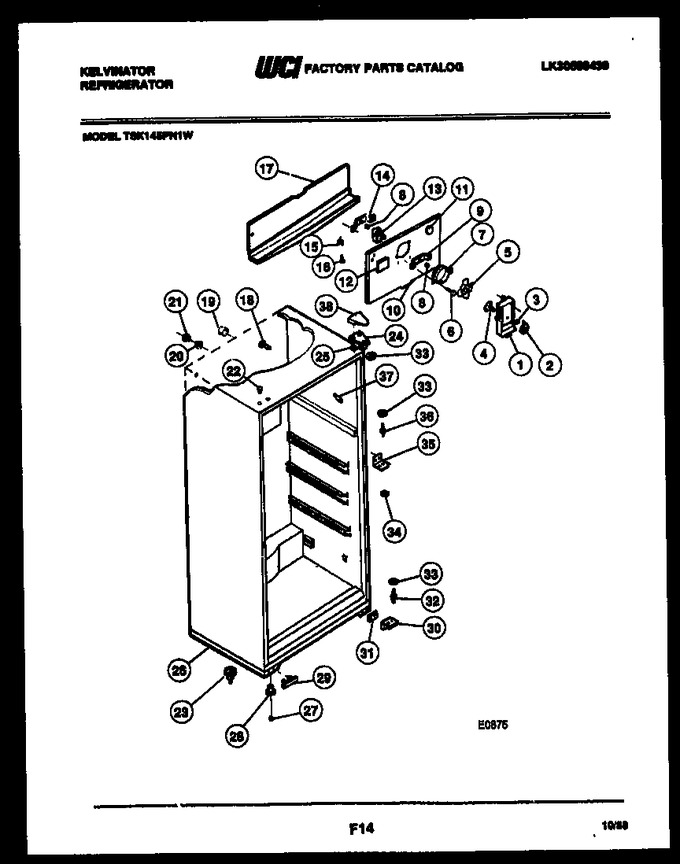 Diagram for TSK145PN1W