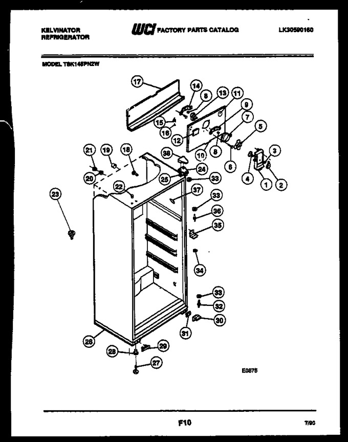 Diagram for TSK145PN2F