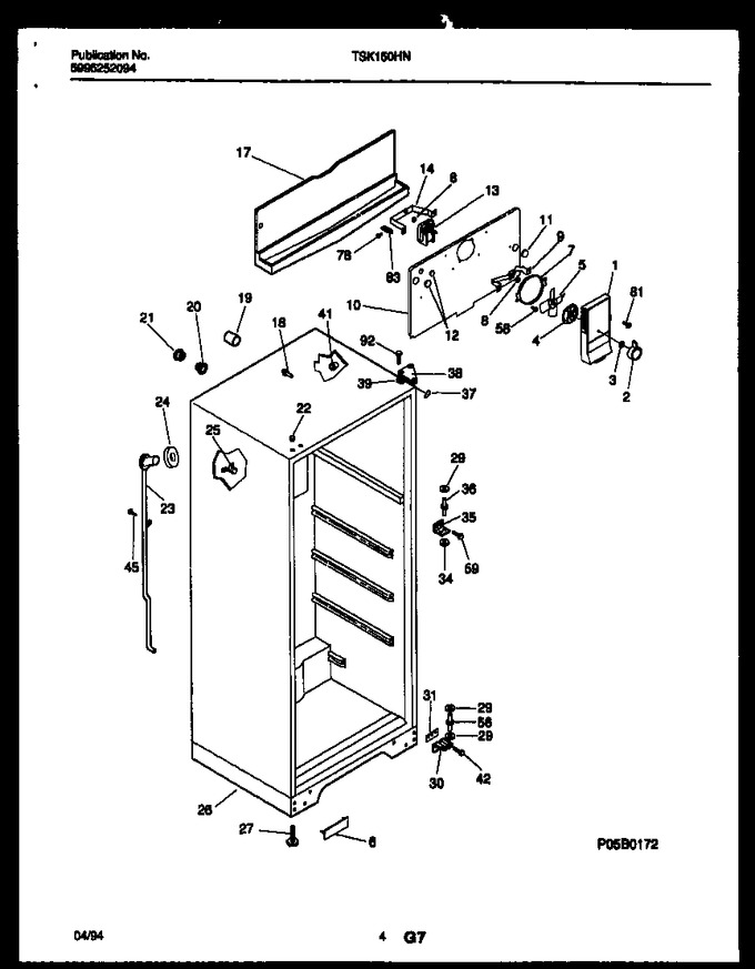 Diagram for TSK150HN3W