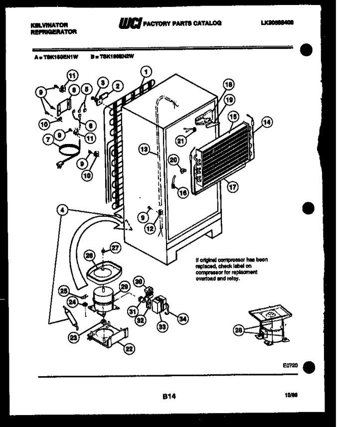Diagram for TSK160EN2W