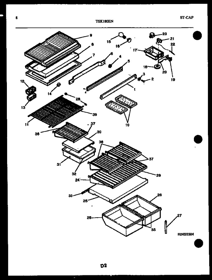 Diagram for TSK180EN4W