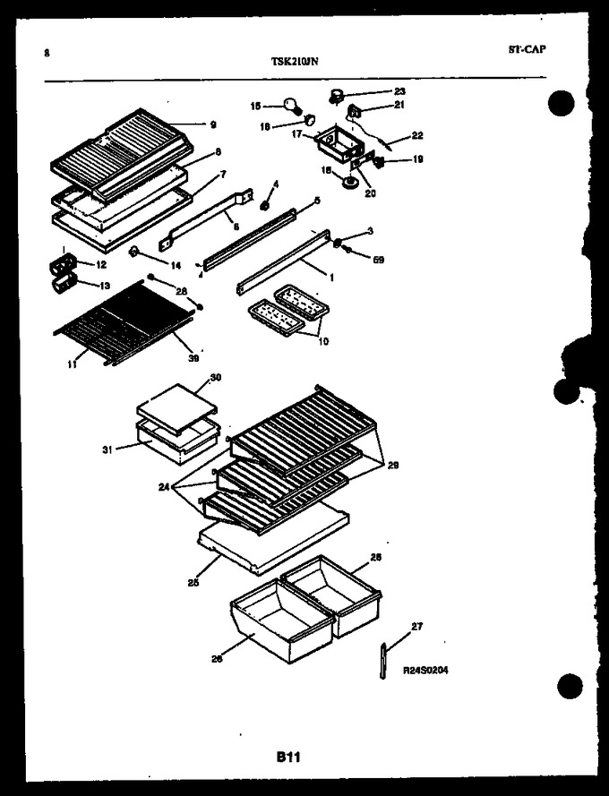 Diagram for TSK210JN0W