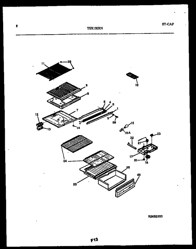 Diagram for TSX130HN1W