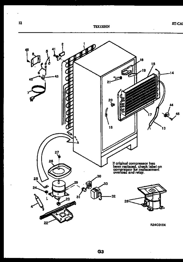 Diagram for TSX130HN1D