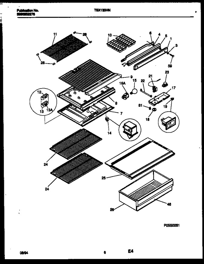 Diagram for TSX130HN2W