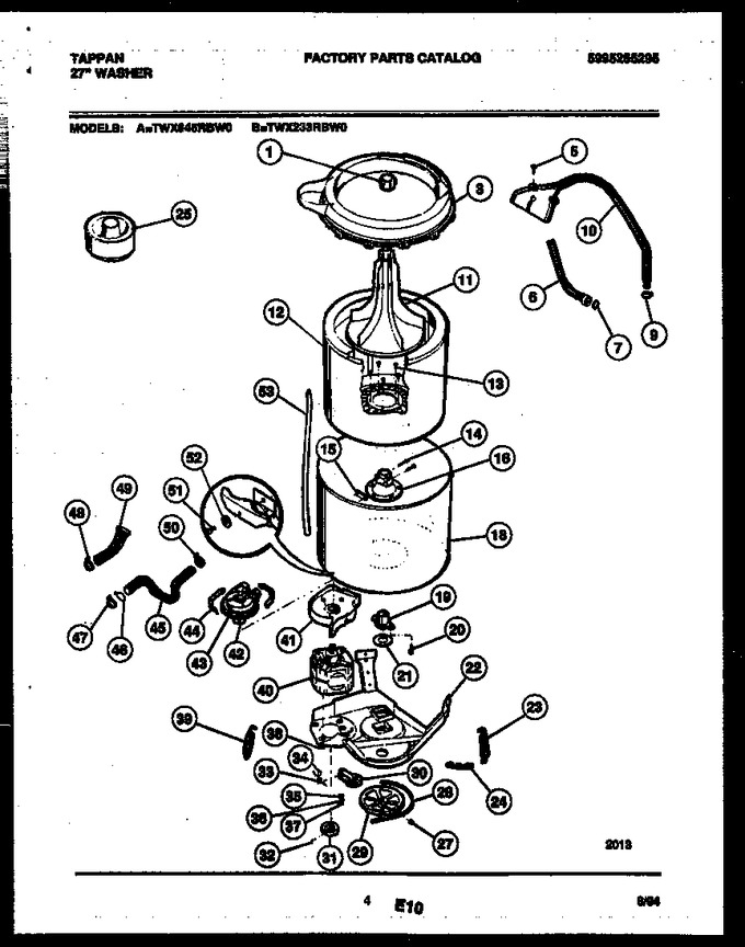 Diagram for TWX645RBD0