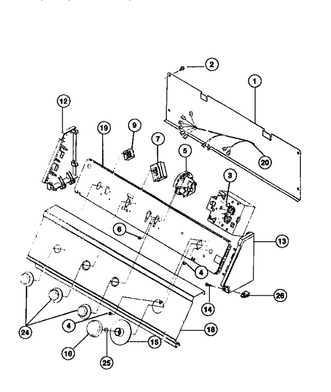 Diagram for TWX233RBD1