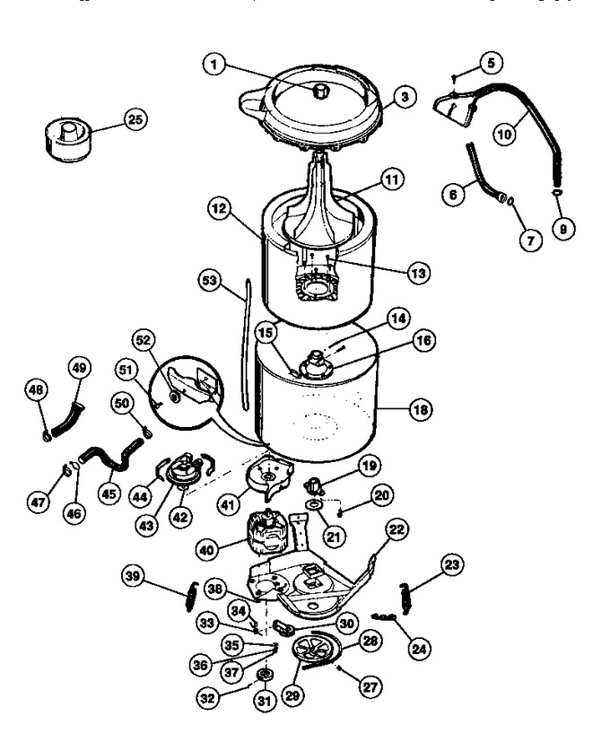 Diagram for TWX645RBW1