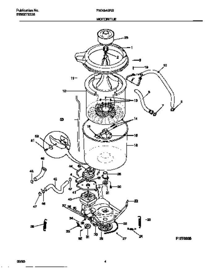 Diagram for TWX645RBW3