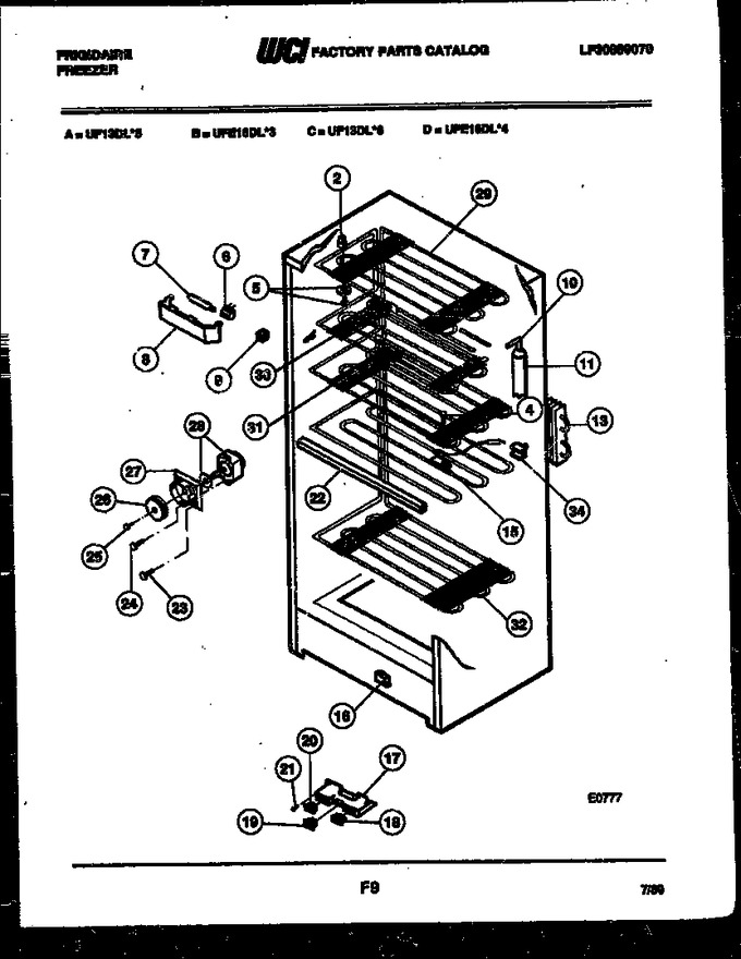 Diagram for UFE16DL4
