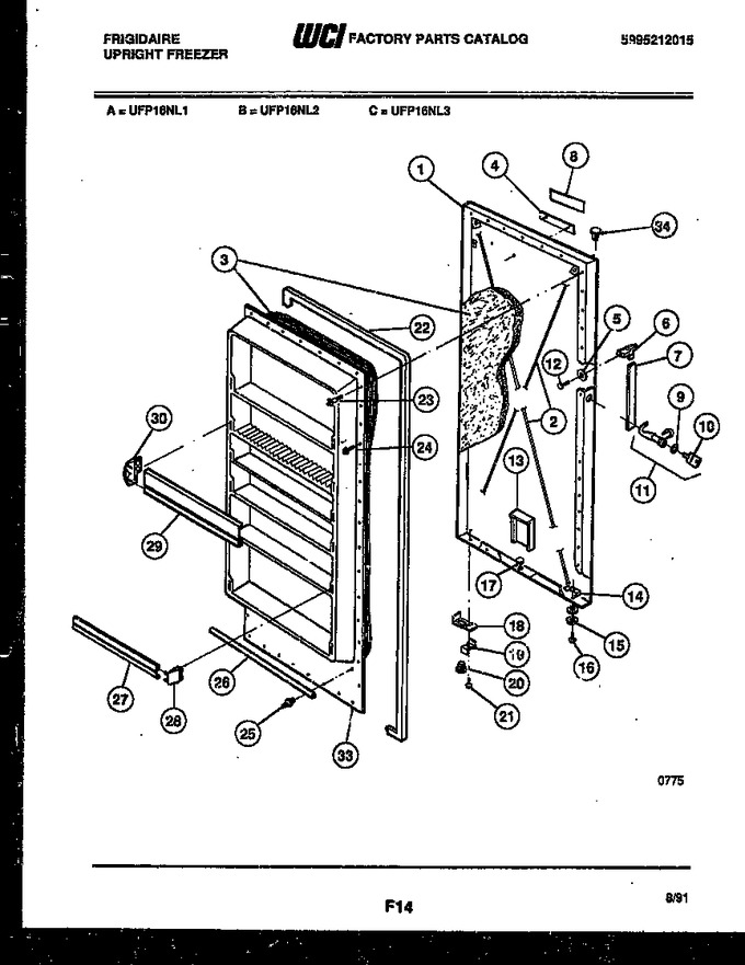 Diagram for UFP16NL1