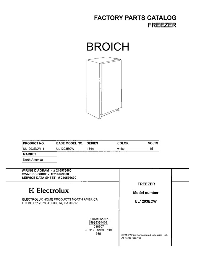 Diagram for UL1293ECW11