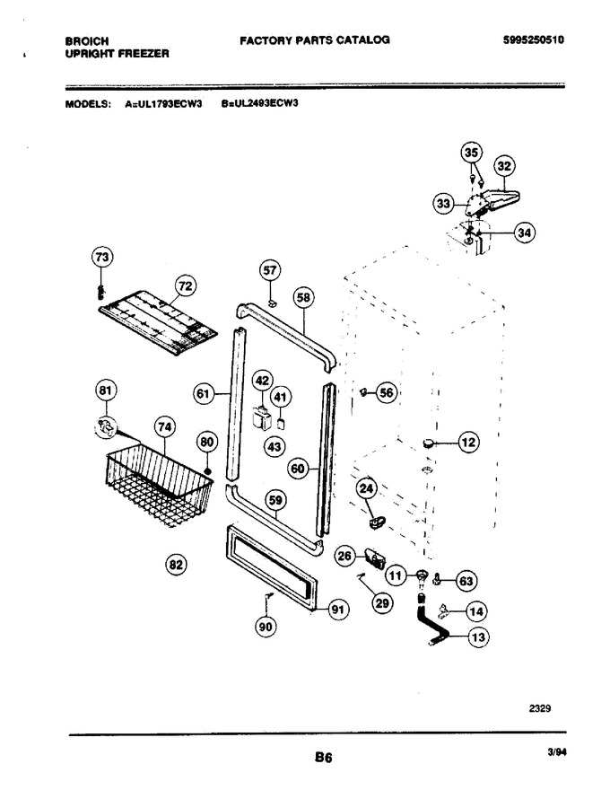 Diagram for UL2493ECW3