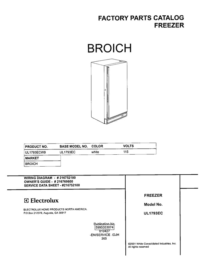 Diagram for UL1793ECW9