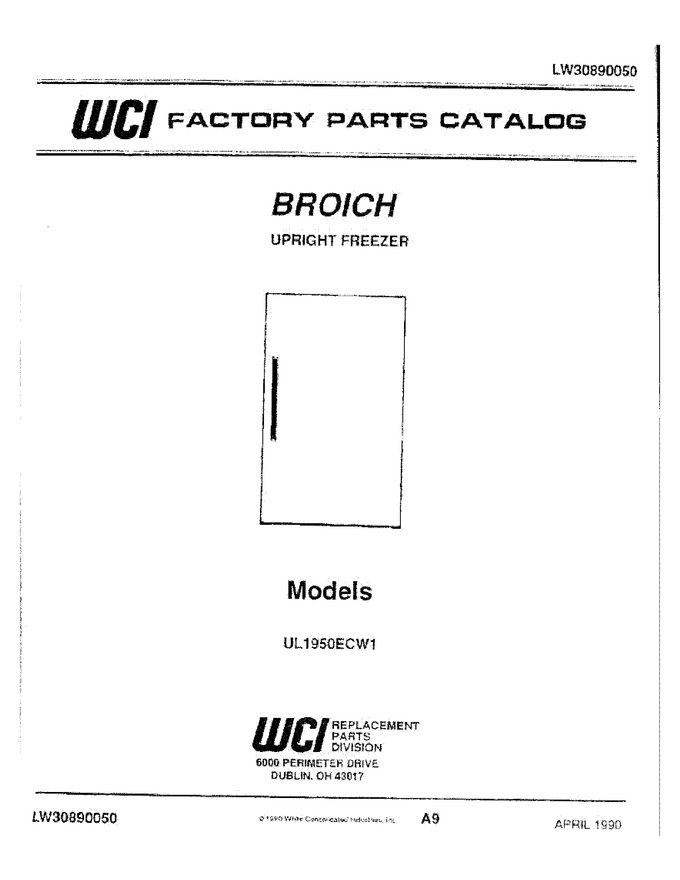 Diagram for UL1950ECW1