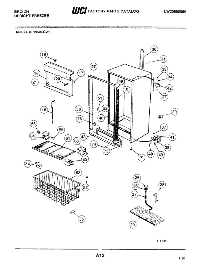 Diagram for UL1950ECW1