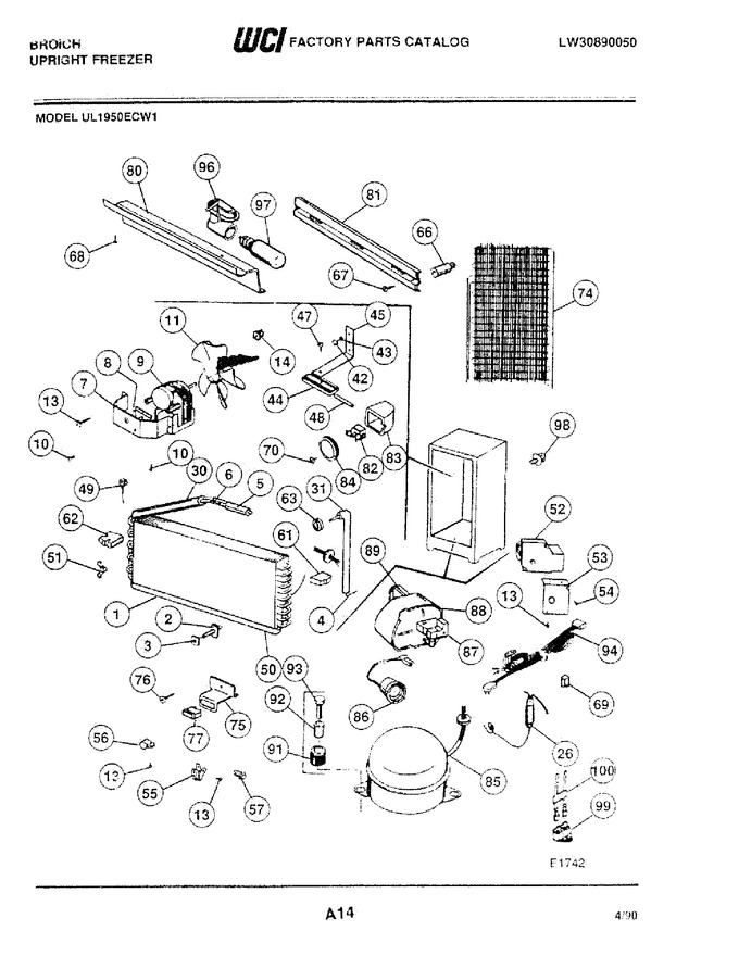 Diagram for UL1950ECW1
