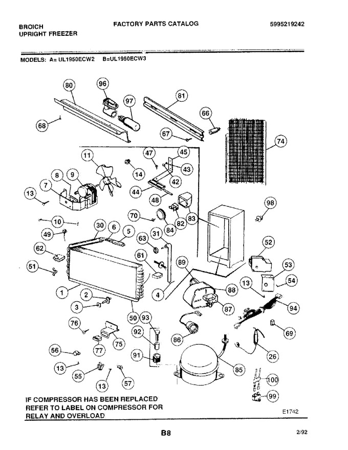 Diagram for UL1950ECW2