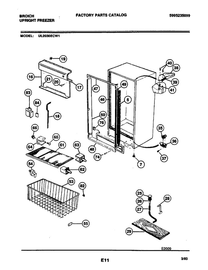 Diagram for UL2030ECW1