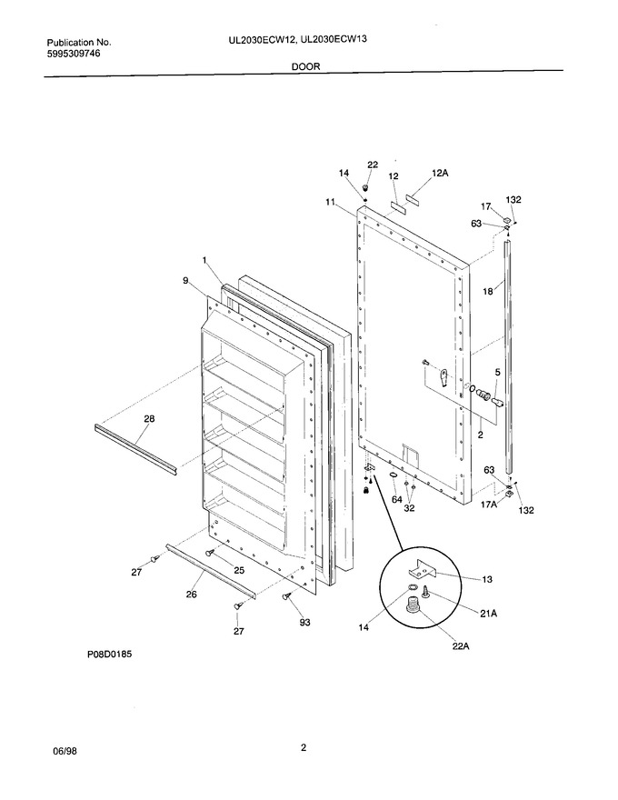Diagram for UL2030ECW13