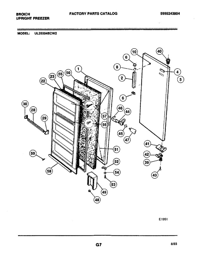Diagram for UL2030ECW2