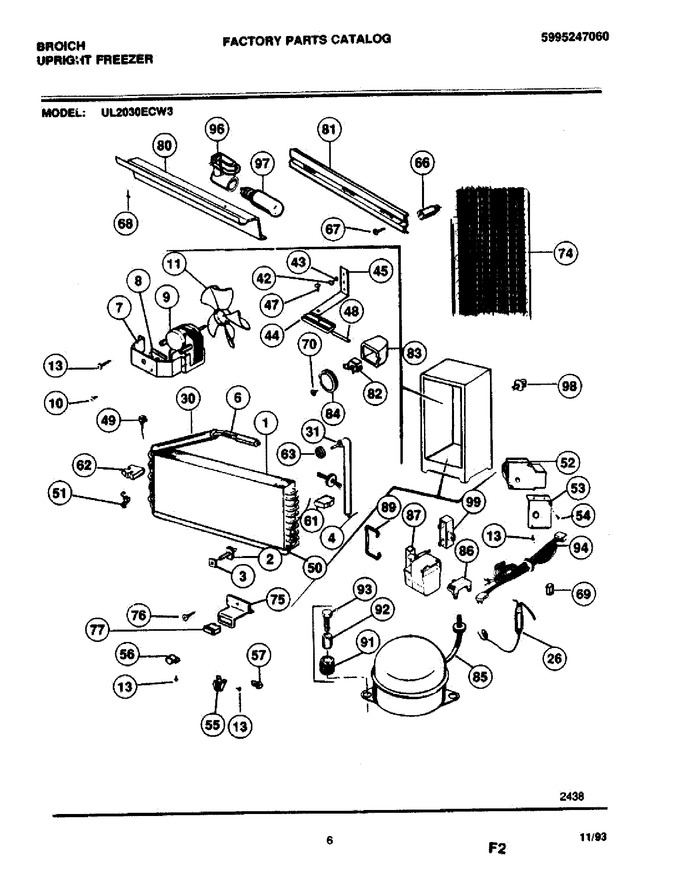 Diagram for UL2030ECW3