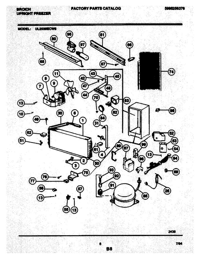 Diagram for UL2030ECW5