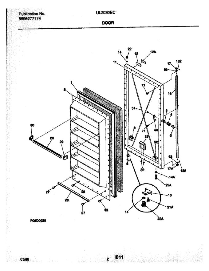 Diagram for UL2030ECW7