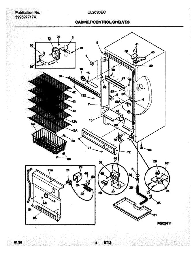 Diagram for UL2030ECW7