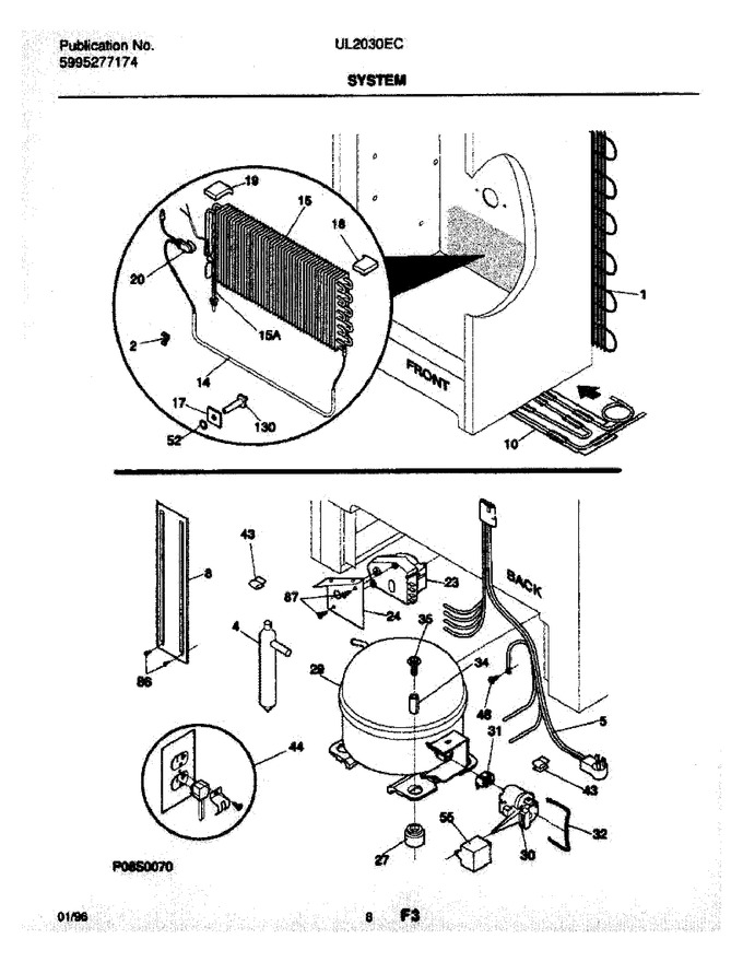 Diagram for UL2030ECW7