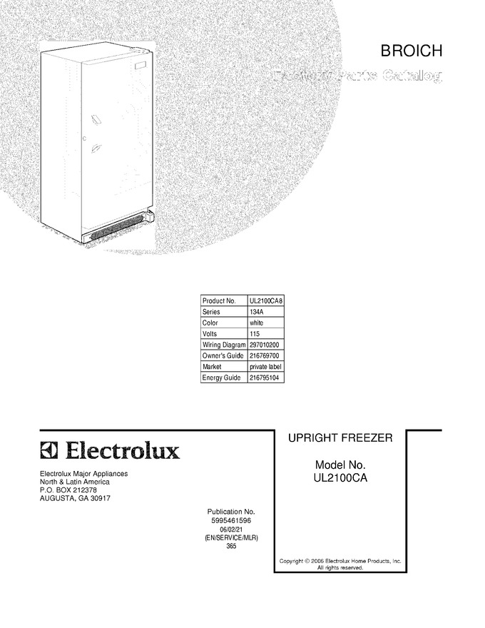 Diagram for UL2100CA8