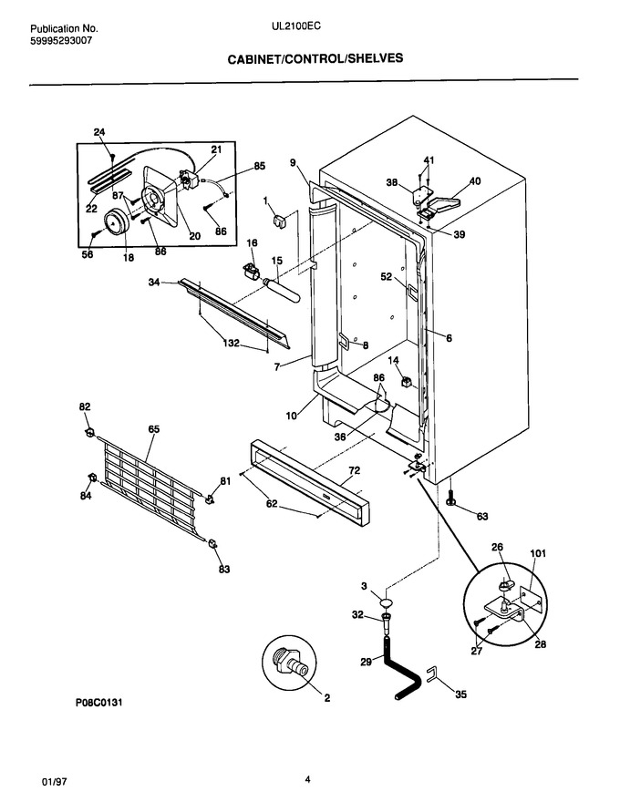 Diagram for UL2100ECW0