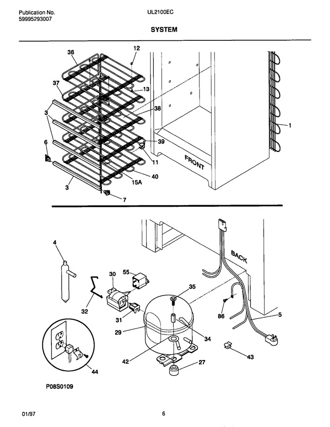 Diagram for UL2100ECW0