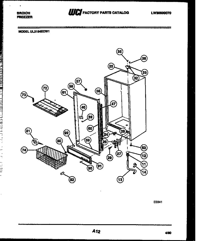 Diagram for UL2164ECW1