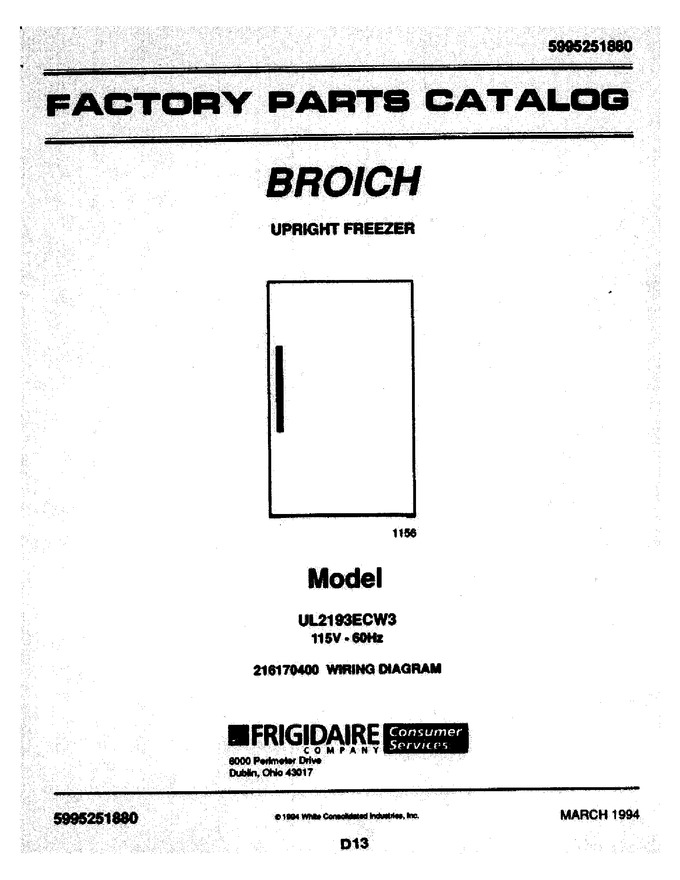 Diagram for UL2193ECW3
