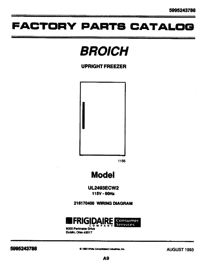 Diagram for UL2493ECW2