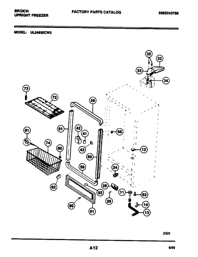 Diagram for UL2493ECW2