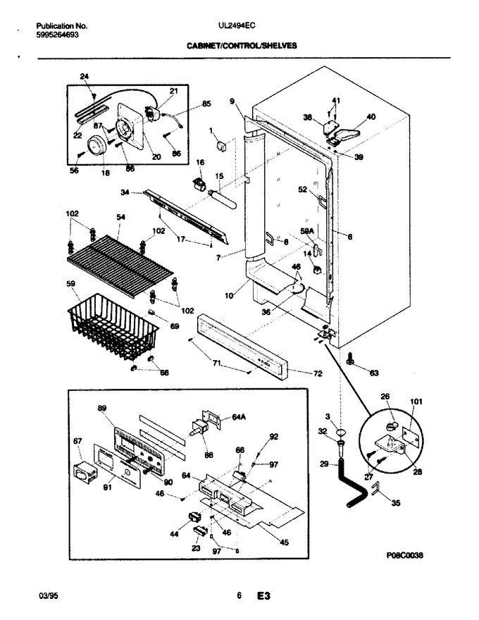 Diagram for UL2494ECW0