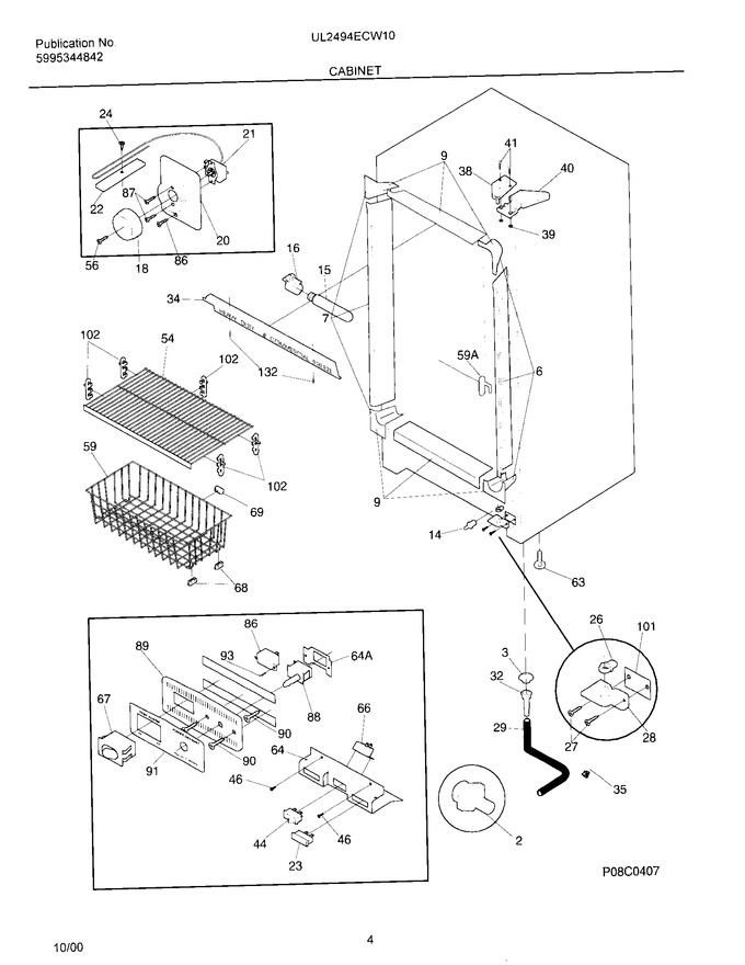 Diagram for UL2494ECW10