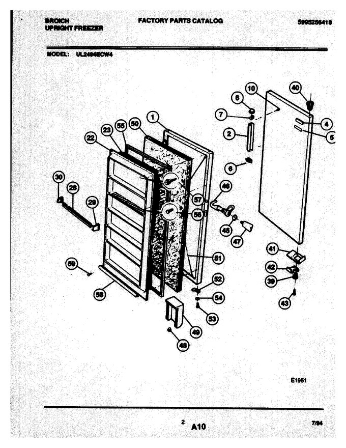 Diagram for UL2494ECW4