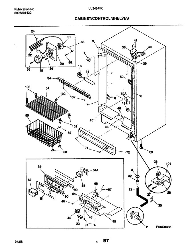 Diagram for UL2494ECW7