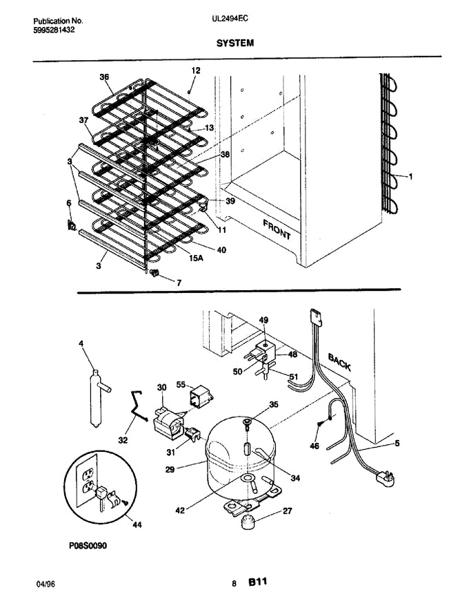 Diagram for UL2494ECW7